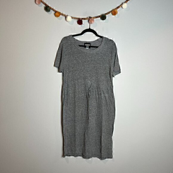 Monrow Mommy grey casual maternity dress - Picture 1 of 4